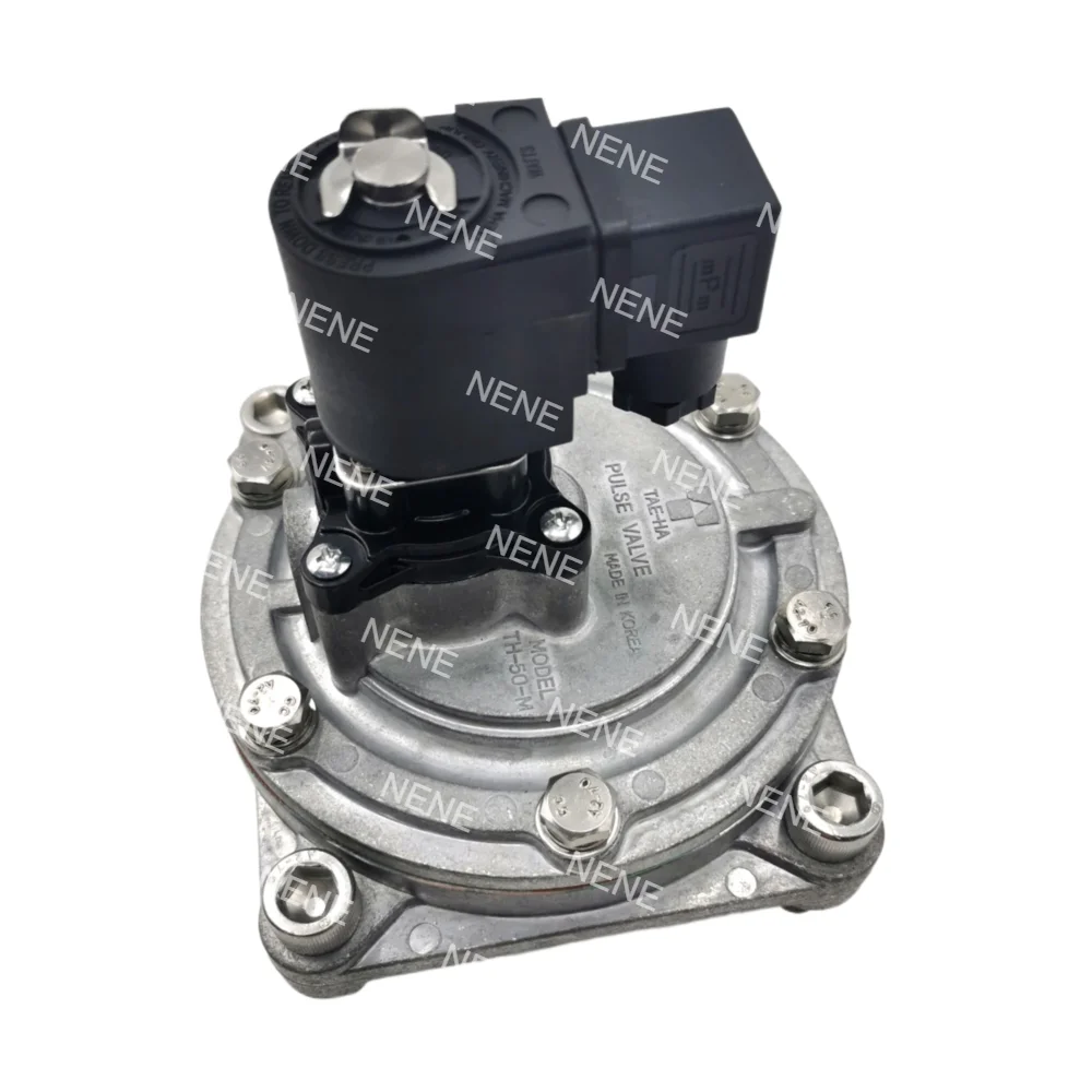 TAEHA TH-4450-M TH-50-M 2 Inch M Type Pulse Jet Valve DN50 Solenoid Valve AC220V AC110V DC24V