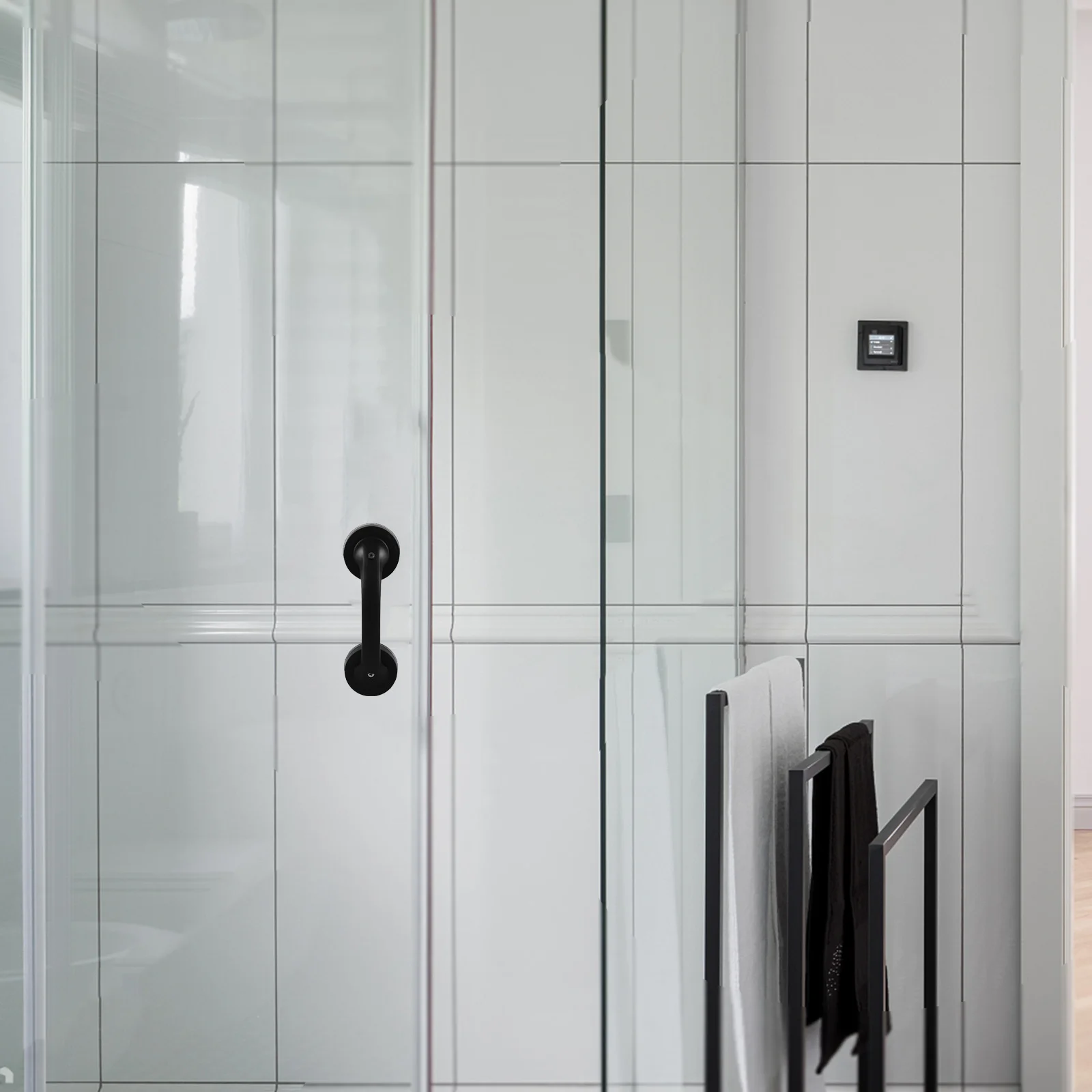 

Suction Cup Grab Bar Plastic Safety Handrail For Elderly Disabled Non-Skid Bathroom Shower Bathtub Use Thickened Durable