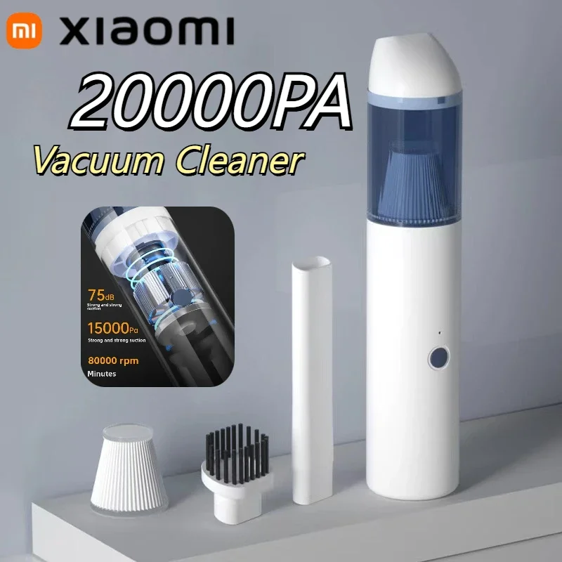 

Xiaomi Portable Wireless Cleaner Robot Vacuum Handheld Car Strong Vacum Cleaners Desktop Household Cordless Hoover Hand MIJIA
