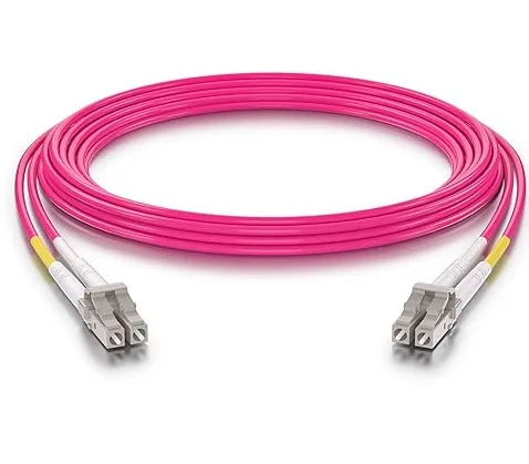 OM4 LC TO LC 40Gbps 100G Fiber Optic Patch Cord Multimode Duplex Fibra optic patch LSZH 2.0mm