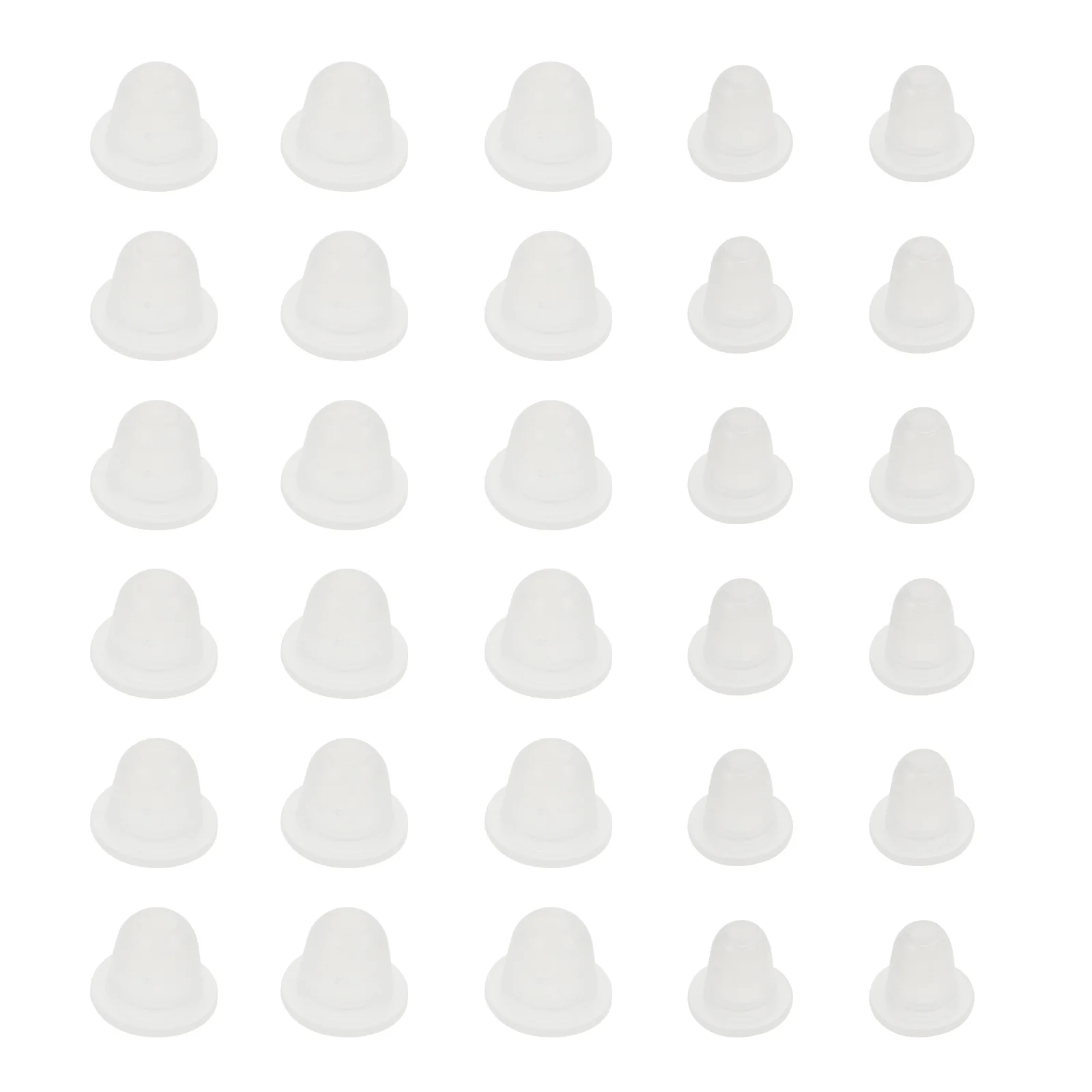 200 قطعة أكواب صبغ الوشم السيليكون على شكل حرف U مقاومة للانسكاب أصحاب الحبر القابل للتصرف لصبغة الوشم ومستلزمات المكياج #3