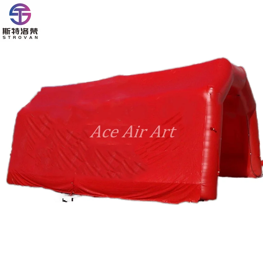 

STLF Customizable Misting Advertising Inflatable Tunnel Tent, Commercial Outdoor Inflatable Tent for Sports Game Players Entranc