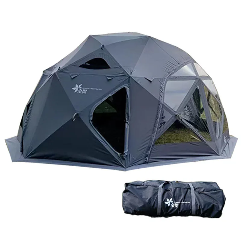 Octagonal Outdoor Tent Portable Foldable Camping Fishing Starry Sky Dome Tent for Outdoor Picnic Camping Fishing