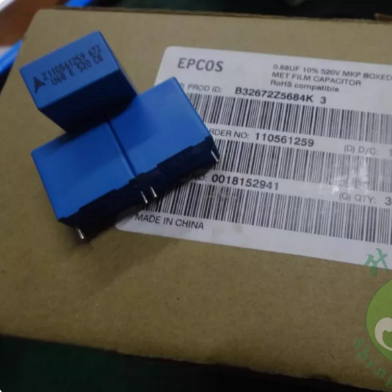 10pcs-100pcs EPCOS MKP 0.68uf/520v 680nf u68 684 New Thin Film Capacitor B32672Z5684K