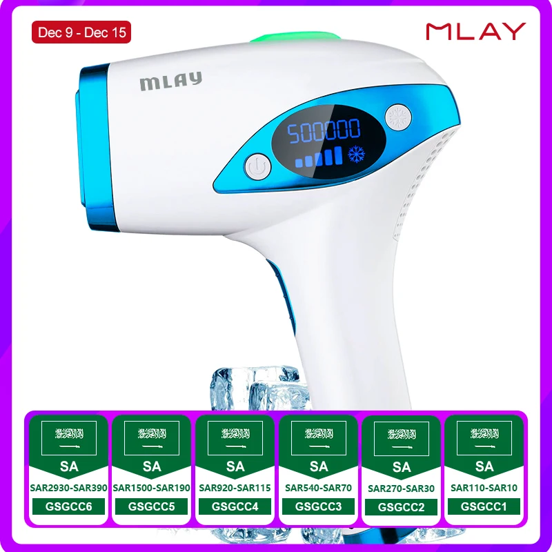 Mlay T4 Ice Cold Laser Hair Remval Machine Original T4 Malay Laser Epilator for Women Man Shaving Dropshipping Fast Delivery