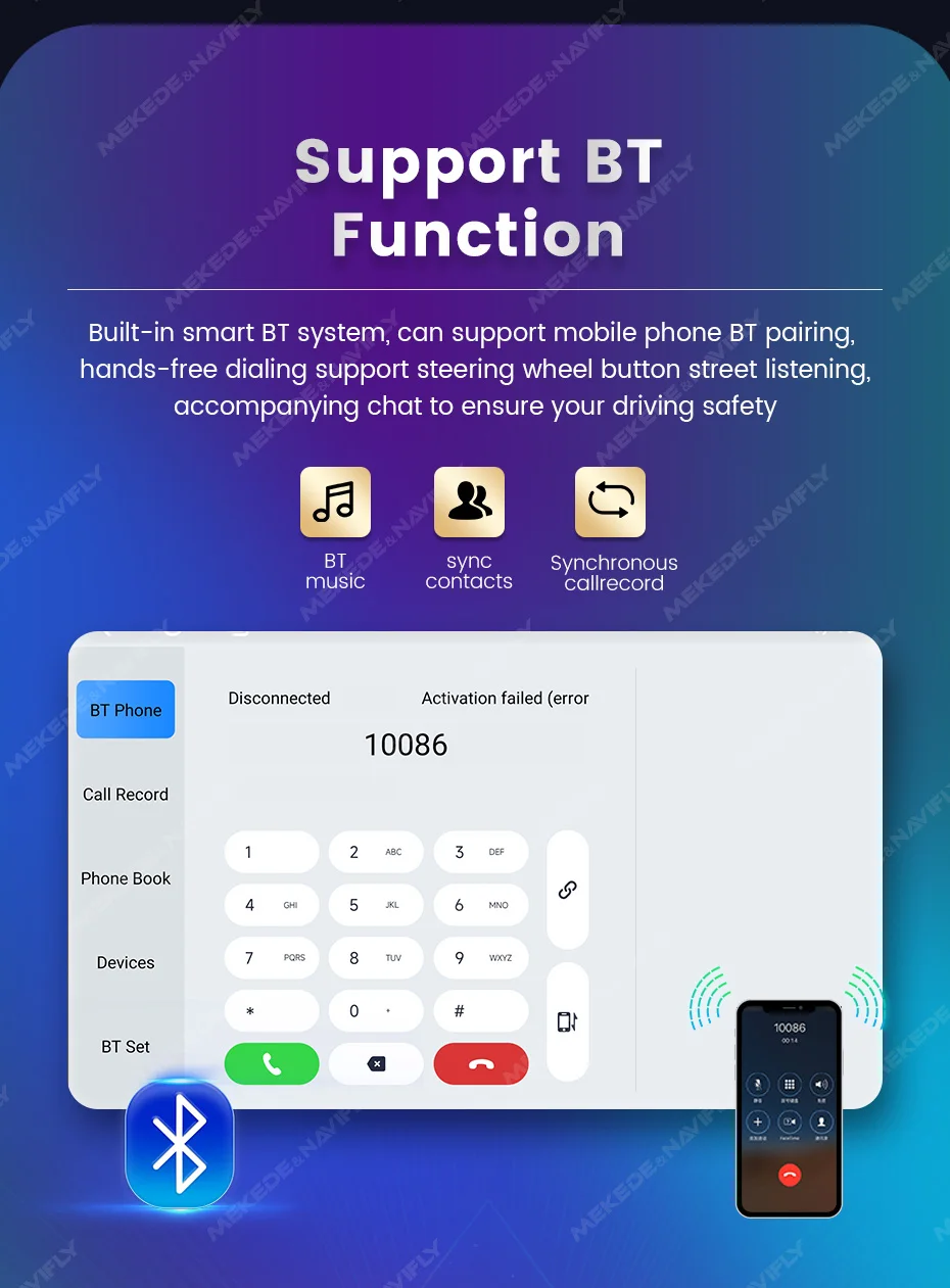 NAVIFLY 2din 7 "راديو السيارة لمقعد إيبيزا 6j 2009 - 2013 CarPlay اللاسلكي أندرويد السيارات مشغل وسائط متعددة نظام تحديد المواقع والملاحة رئيس وحدة
