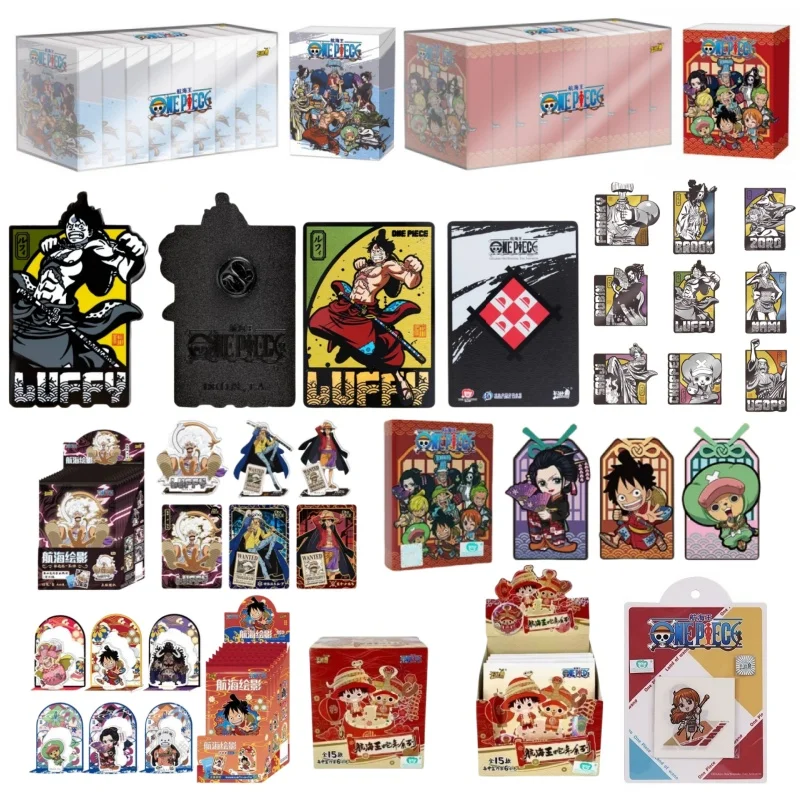 

KAYOU ONE PIECE Card ONE PIECE Standing Card Anime Luffy Collection Card Character Peripheral for Children Toys