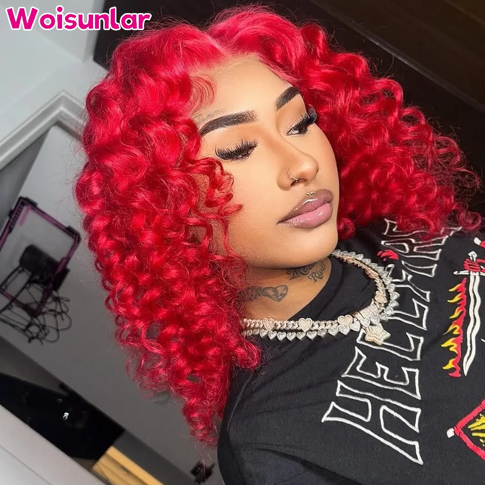 Красные свободные глубокие парики из натуральных волос на кружеве 34 дюйма, плотность 200, 180, черные женские 13x4, прозрачные кружевные парики из натуральных бразильских волос Красные свободные глубокие парики из натуральных волос на кружеве 34 дюйма, плотность 200, 180, черные женские 13x4, прозрачные кружевные парики из натуральных бразильских волос
