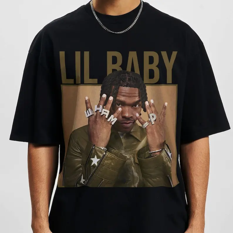 Lil Baby 4PF Tee, Trending Vintage Bootleg, Hip Hop shirt, Rap, Rapper Shirt, Rapper Merch