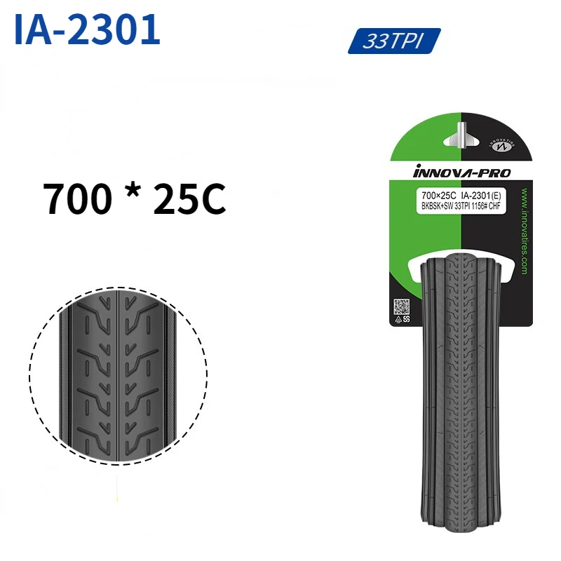 700 * 25C ranger bicycle tire IA-2301 road bike outer tire thickened wear-resistant folding version bicycle accessory