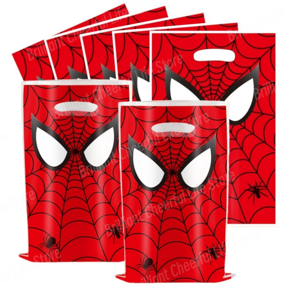 SpiderMan Dekoracje urodzinowe Superbohater Jednorazowa zastawa stołowa Baner Balony Dzieci Chłopcy Baby Shower Spider Party Event Supplies