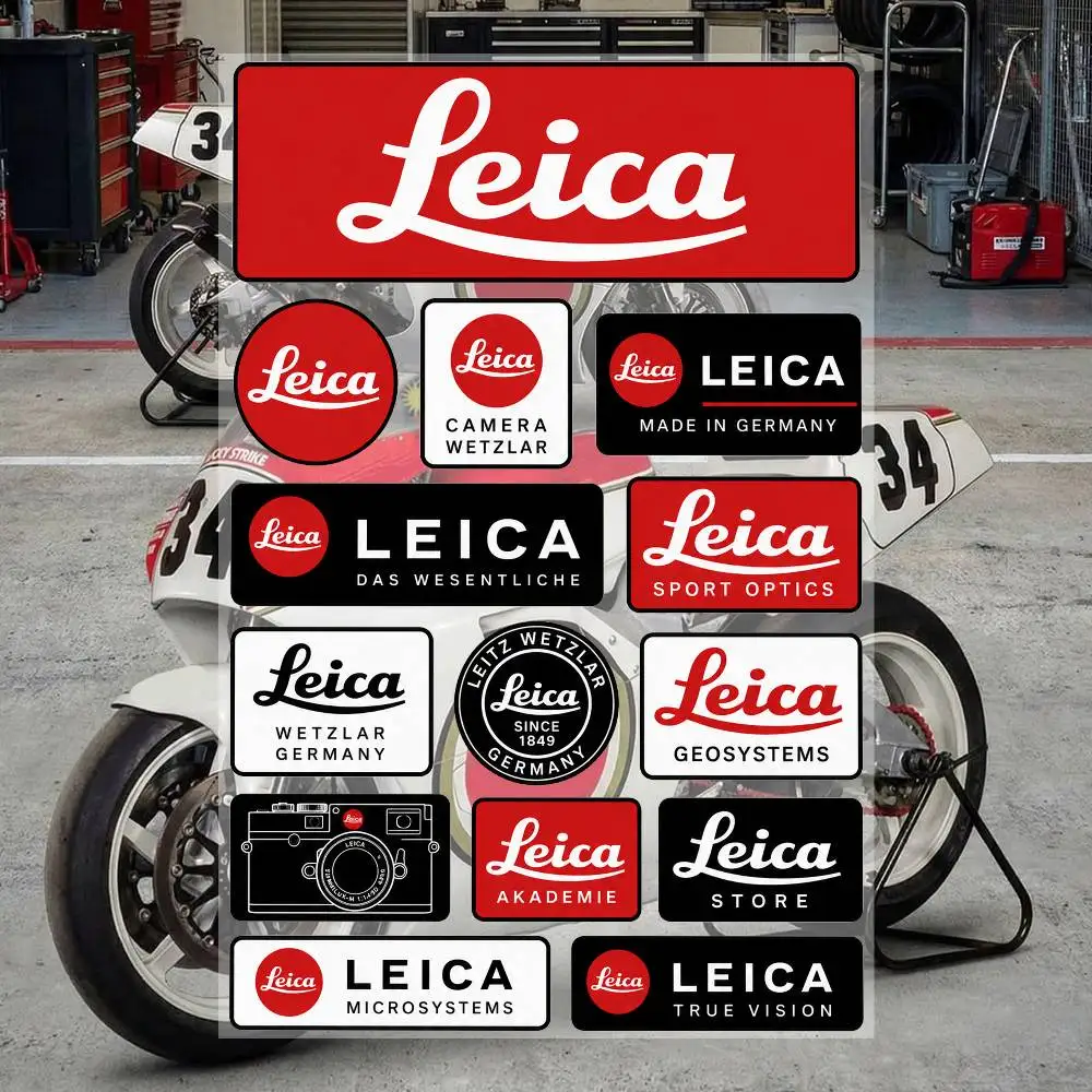 L-eica Ästhetische Graffiti Wasserfeste PVC-Aufkleber für Auto Motorrad Skateboard Helm Notizbuch