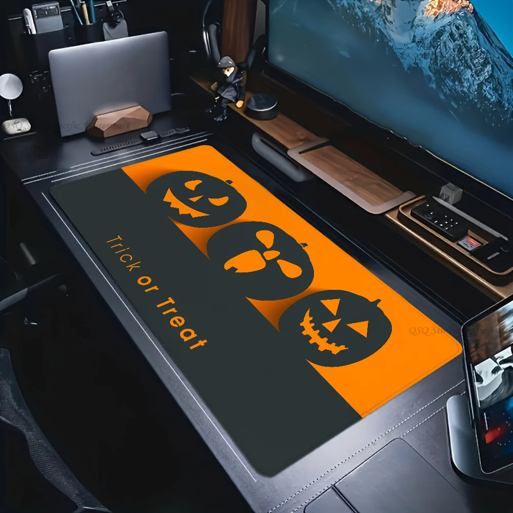 

Bats Halloween Mousepad Mouse Mat Desk Mat With Pad Gaming Accessories Prime Gaming XXL Keyboard Pad Padding Mat