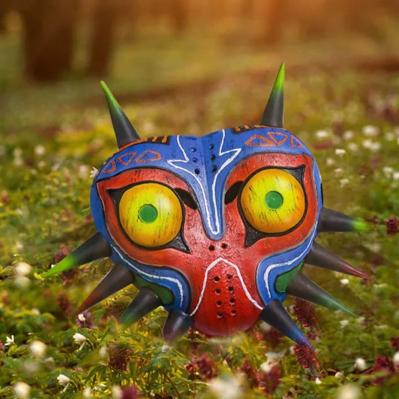 Majora's Mask Legend Of Zelda Cosplay Mask Latex Game Face Masks Halloween Costume For Adults Props Accessories /