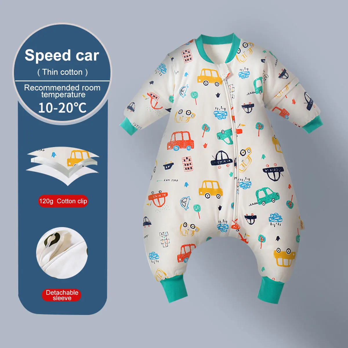 Baby Slaapzak Cartoon Kinderen Pyjama Infantil Spullen Voor Vier Seizoenen Katoenen Peuter Zak Kinderen Nachtkleding Beddengoed Jumpsuit