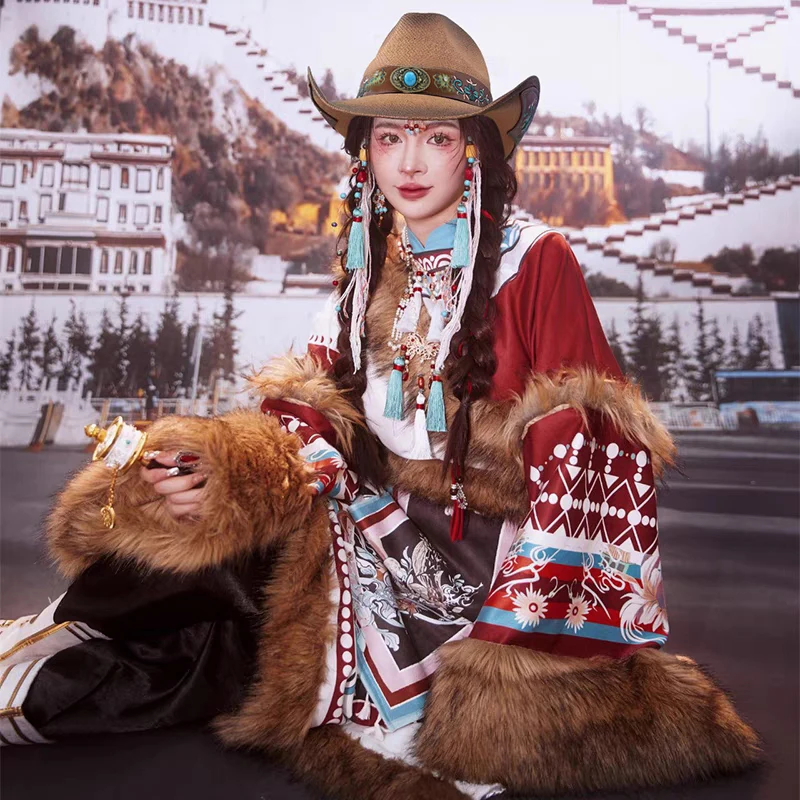 Retro Ethnic Tibetan Style Leather Band Women Men Hard Straw  Wide Brim Outdoor Beach Cowboy Cowgirl Western Sun Hat Sunscreen