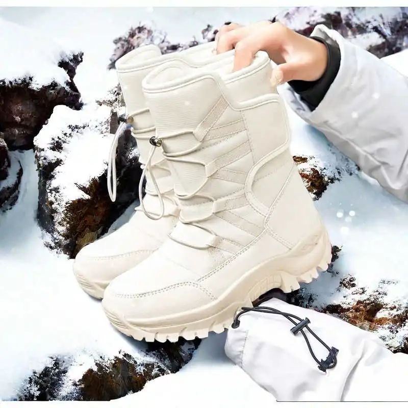 Platforme Ski Boots Women's Trekking Sneakers Shoes Womens Hiking Sport Fitness Special Offers Snekaers Sapatenis Topanky