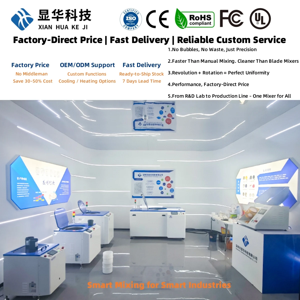 Miscelazione di fluidi/polvere/liquidi senza contatto Macchina centrifuga antischiuma sottovuoto da 700 ml Miscelatore planetario a doppio asse per silicone