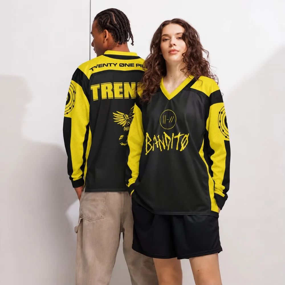 T-shirt unisexe Twenty One Pilots Bandito Trench Rock Band, style sportif, Y2K, pour les fans de festivals de musique, respirant, décontracté, streetwear