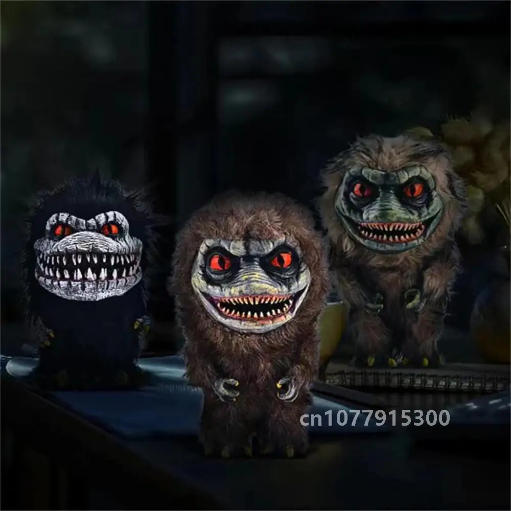 Alien Monster Doll Prop Creepy Plush Doll Horror Movie Alien Prisoner Stuffed Toy Funny Ugly Critters Halloween Party Decoration