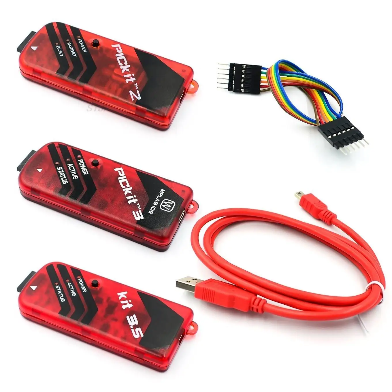 Per PICKIT2 PICKIT3 PICKIT3.5?Programmer Programmazione offline PIC Microcontrollore Chip Monopolio + Sedile adattatore programmatore PIC