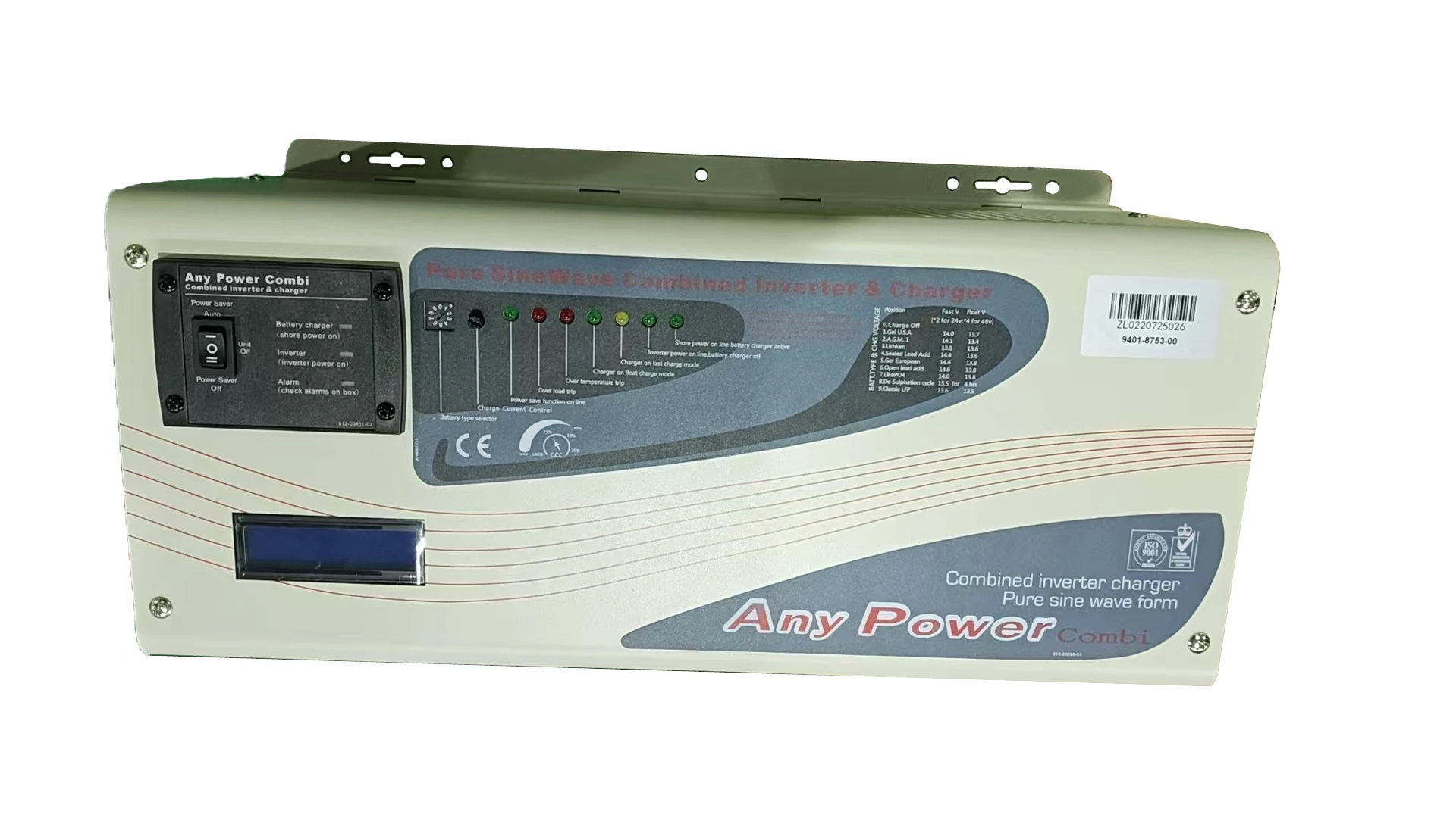 

3000W DC24V AC120V Low Frequency DC to AC Power Inverter and AC to DC Battery Charge 2 in 1 Bi-derection Off Grid Power System