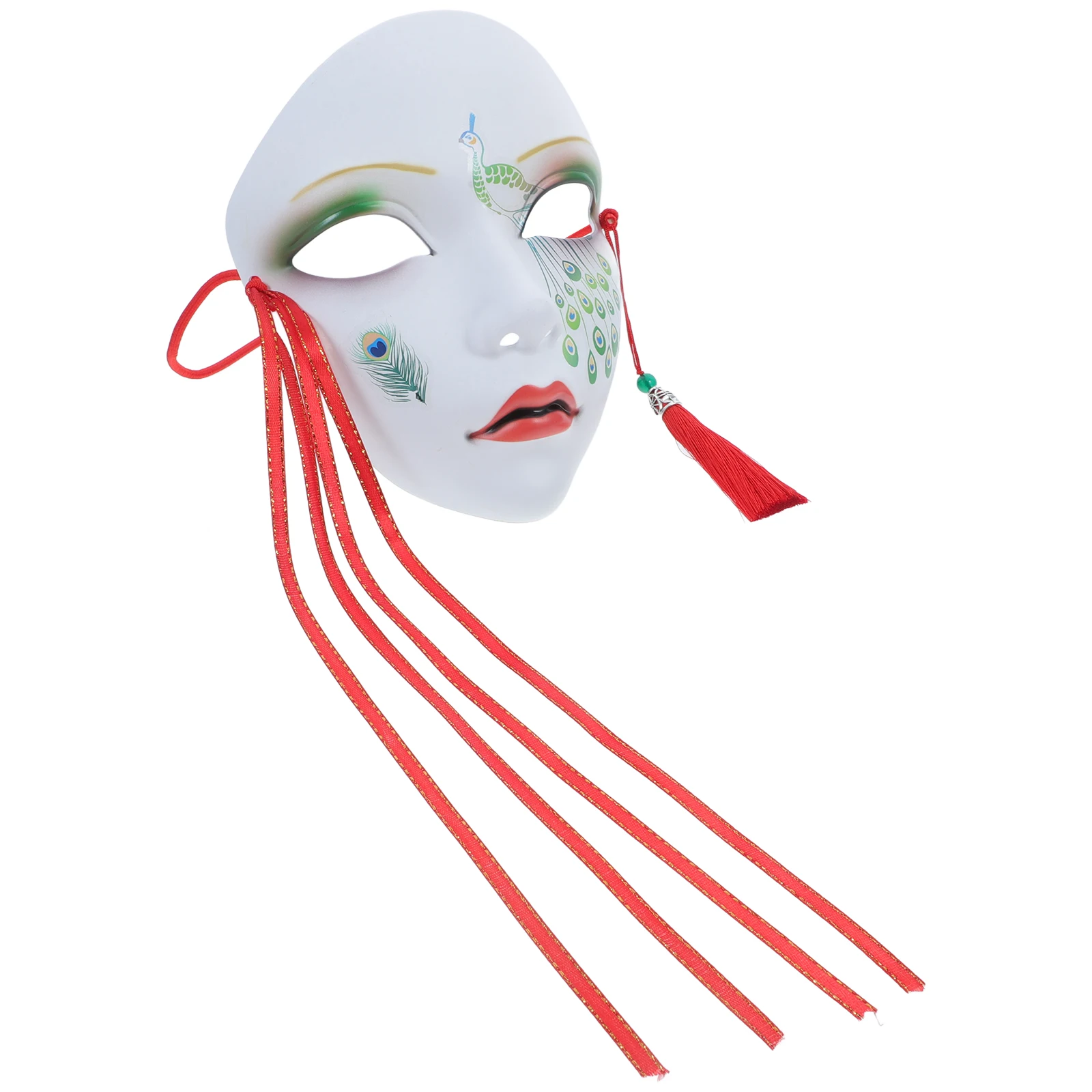 

1Pcs Full Face Women's Costume Mask Beautiful Chinese Style Party And Halloween Decor
