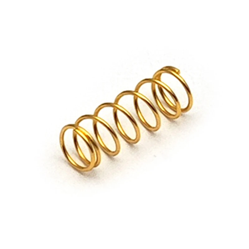 100Pcs Electric Guitar Pickup Adjust Height Springs Electric Guitar Bass Bridge Saddle Springs - 5.5X15MM Silver/Gold/Black image 5