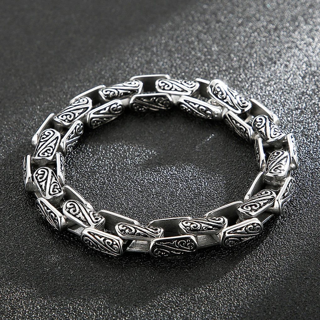 Man Boy Bracelet Decoration Style Bracelets Bangle Jewelry Wristband Dressing for Nightclub Party Daily Working