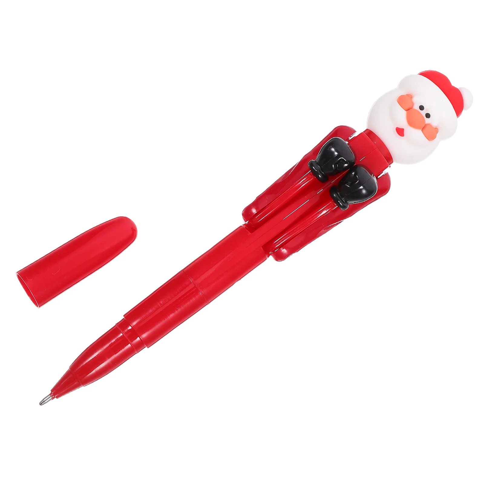 

Boxing Ballpoint Pen Santa Claus Shape Writing Cartoon School Pens Favors Plastic H writing Office Students Stationery Party