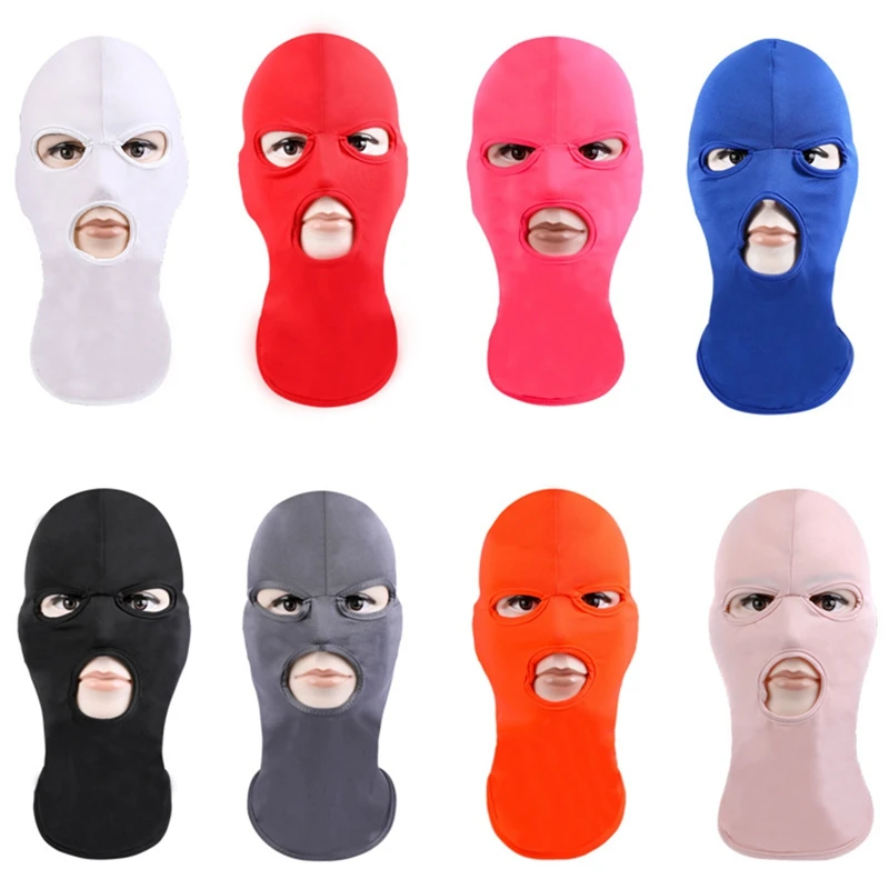 Motorcycle Racing Balaclava Hat Full Face Cover Cycling Hunting Cosplay Costume Headgear Winter Helmet Inner Beanies Bonnet