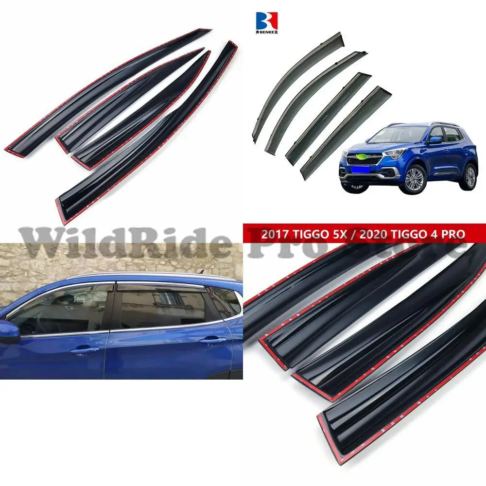 

1 set 2017 Chery Tiggo 5X 2020 Tiggo 4 Professional Window Deflector Door Vent Shade Rain Protector