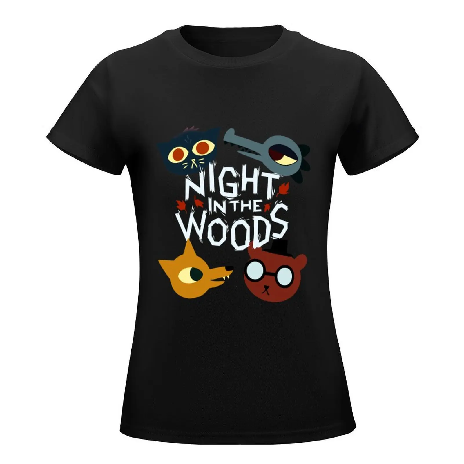 Night in the Woods - all characters Classic . T-Shirt anime clothes heavyweights anime female new edition t shirts for Women