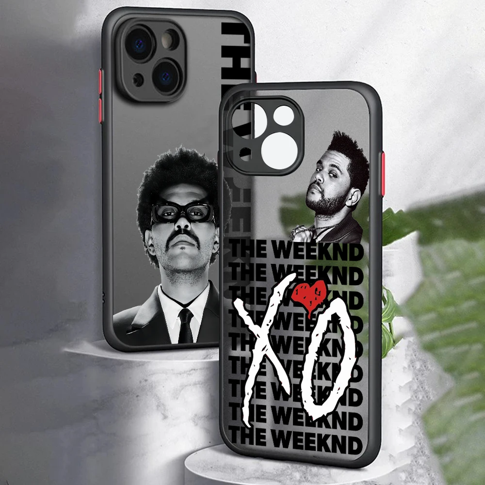 The Weeknd XO Singer Phone Case For iPhone 15 14 13 12 11 Mini Pro Max X XR XSMax 7 8 Plus Matte Transparent Back Cover