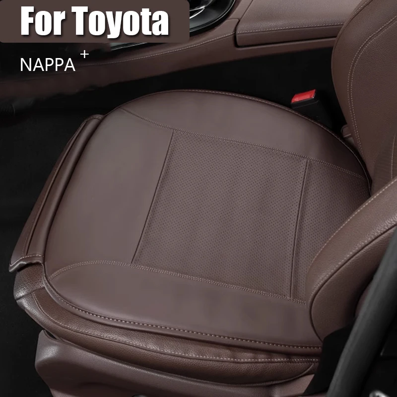 

NAPPA Luxury Leather Car Seat Cushion For Toyota CHR Rav4 Camry Avalon Corolla Auto Seat Cover Interior Decoration Accessories