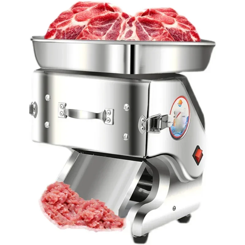 Electric Meat cutter multi-function stainless steel slicer meat slicer commercial electric shredded diced meat slices