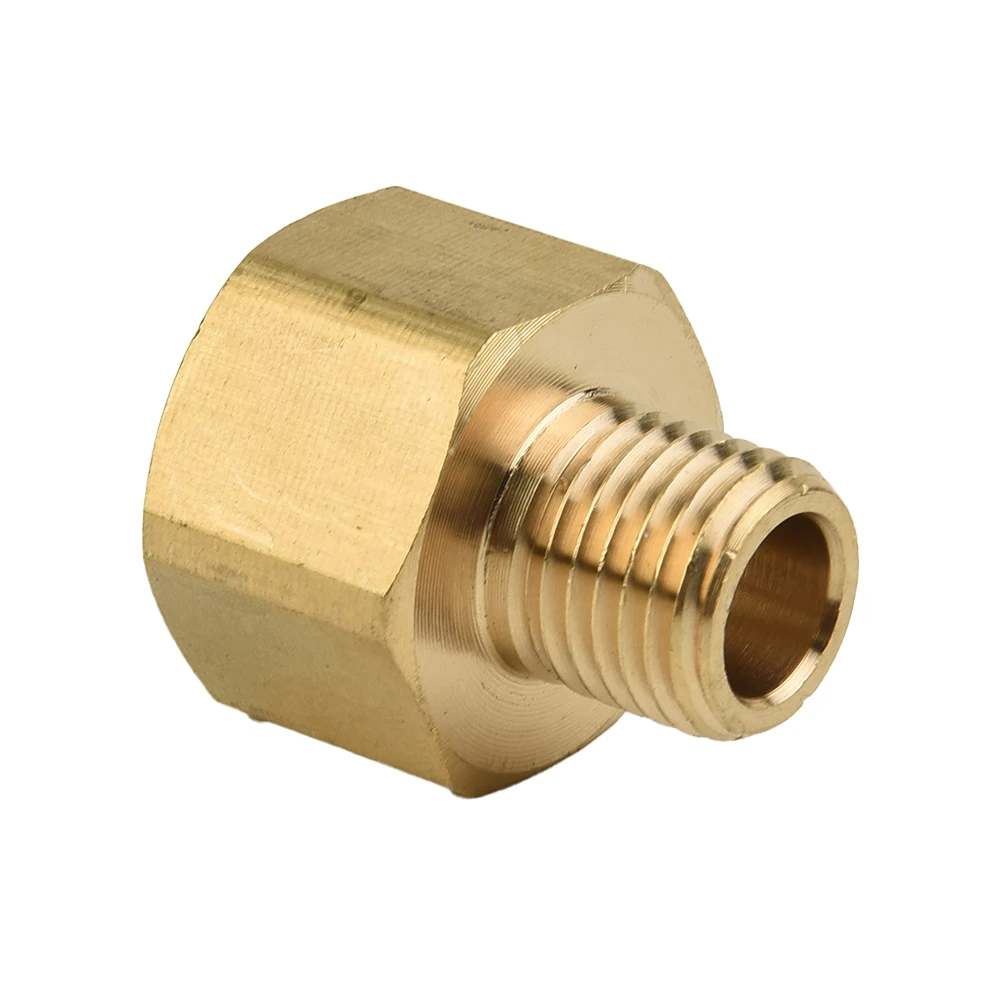 Joint Adapter Hose Leak proof Pressure Rotatable Washer 1.18inch 22mm to 14mm 3cm Brass Female to male For Golden