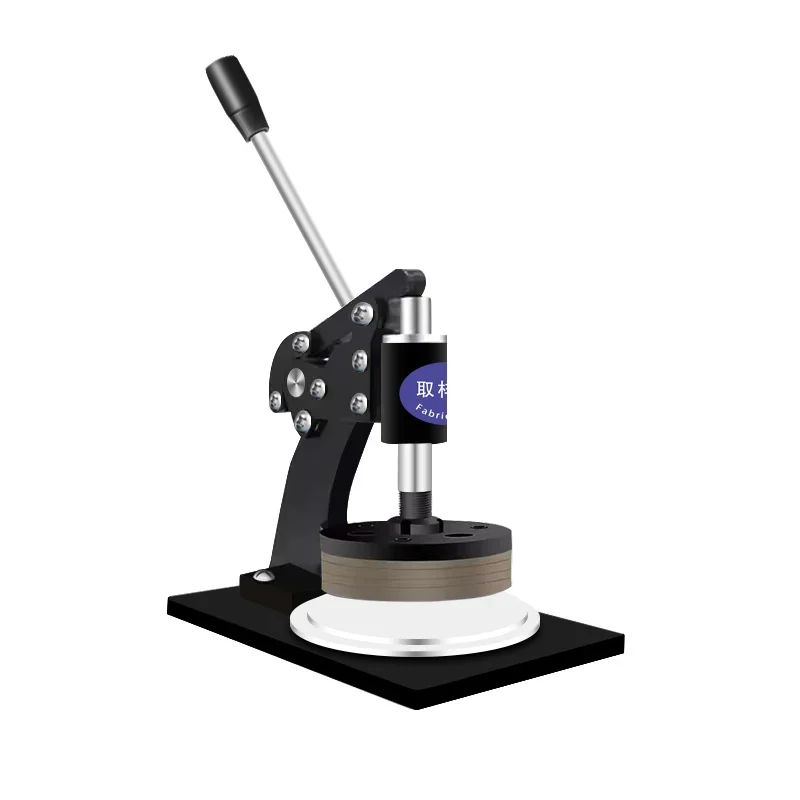 

Hand-pressed disc Paper Textile fabric Paper gram weight instrument Sampler Slotted cardboard