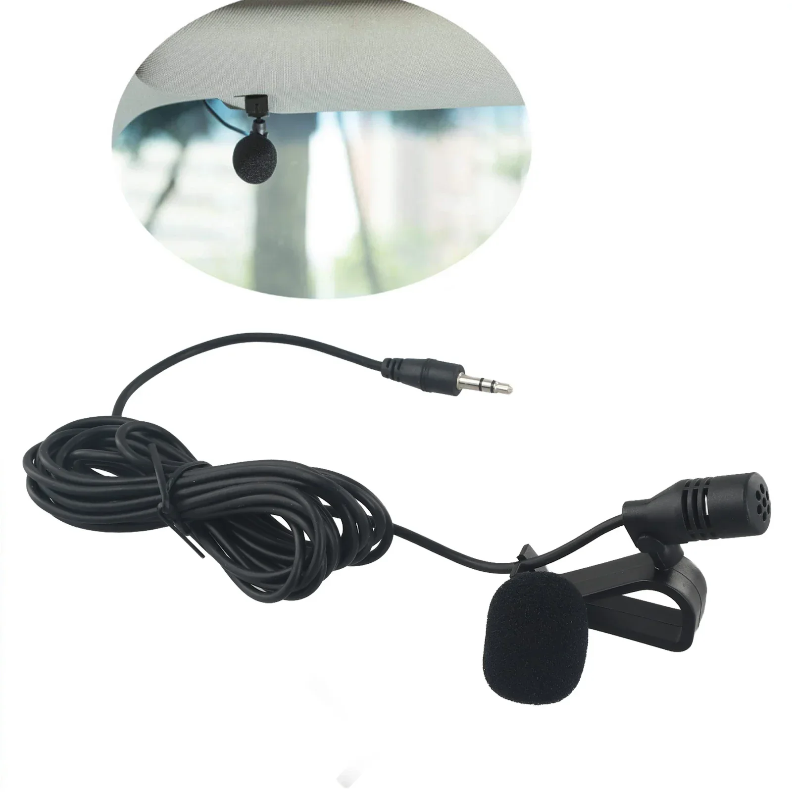 High Quality Microphone Microphone Hot Latest Replaces Sale Stock Useful Mic 3.5mm Black 1 Pcs U Shape Enabled