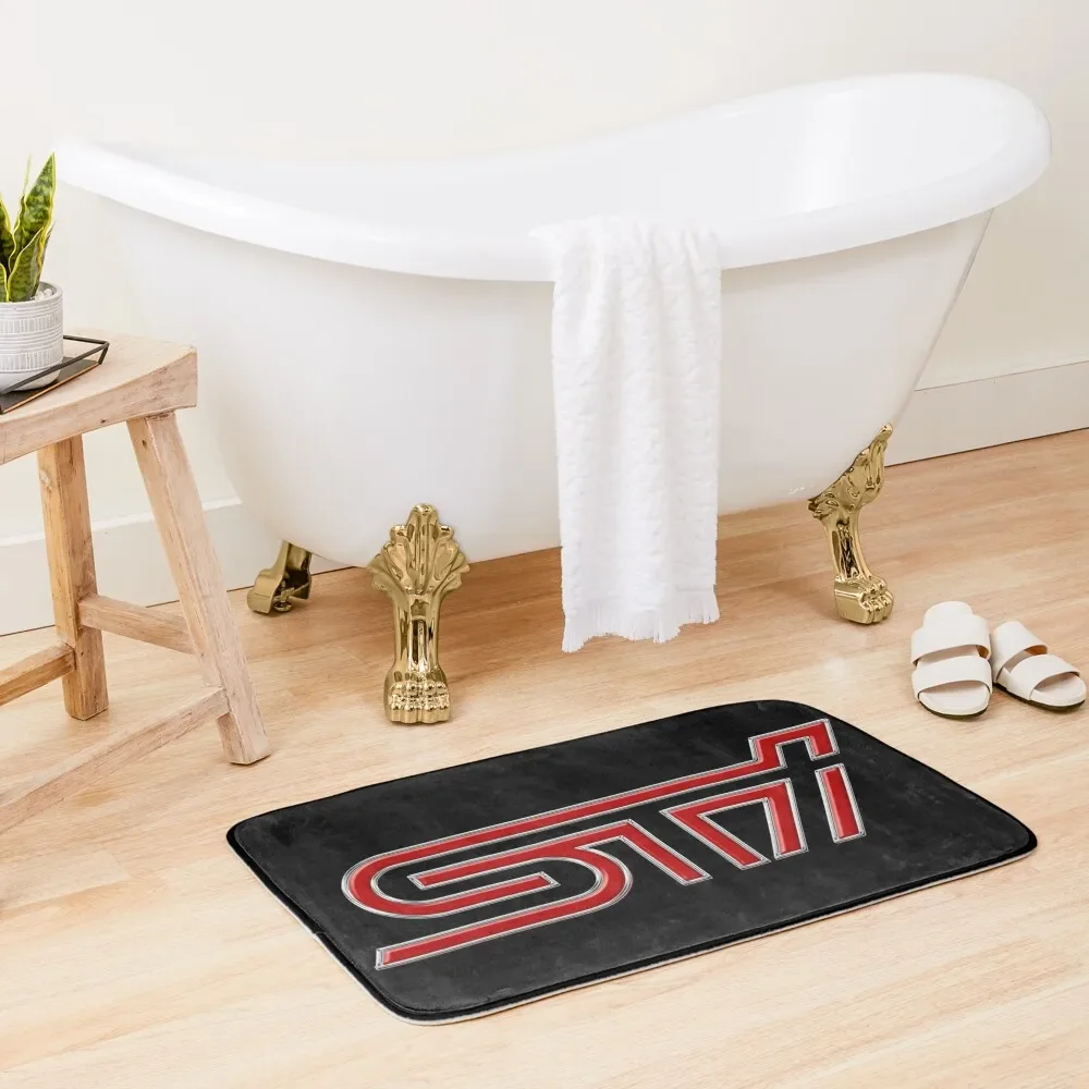 

STI Car Bath Mat Slip-Resistant Bathroom Accessories Carpet Carpet Carpet Non Slip Mat