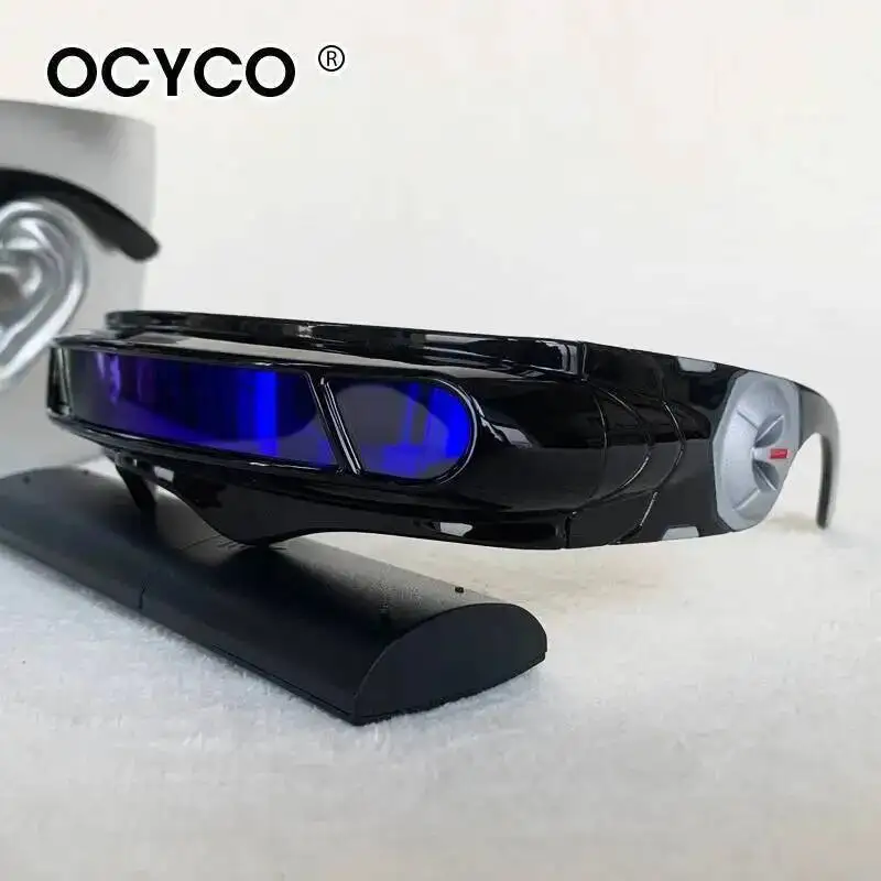 OCYCO 2026 X-men Cyclops Cosplay Sunglasses Party Polarized Cool Sun Glasses Men Women Memory Material Shield Designer Eyewear image 5