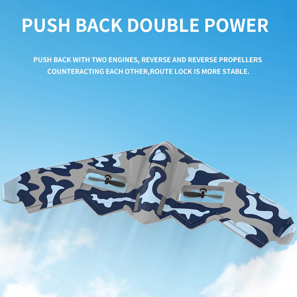 2.4GHz TY8 B2 EPP Foam RC Glider - Vertical Takeoff Fixed - Wing Drone for Kids, Perfect Gift