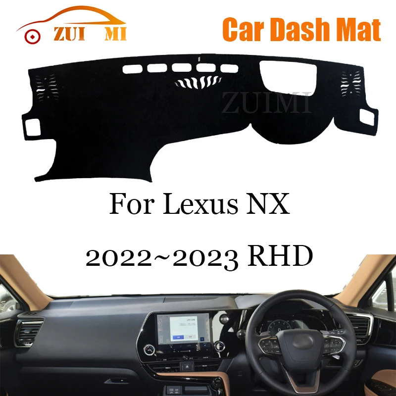 

Car Dashboard Cover Dash Mat Dashmat For Lexus NX 2022~2023 LHD RHD Dash Board Cover Pad Sun Shade