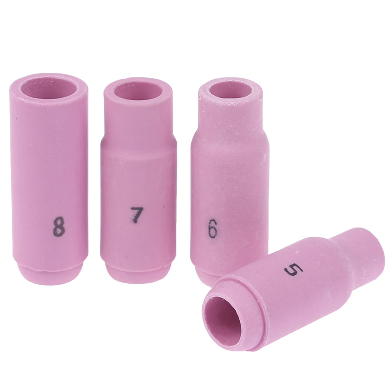 10N49/50 Plasma Cutting Ceramic Cup Alumina Nozzle Cup TIG Welding Special Porcelain Nozzle For Argon Arc Welding Gun WP17/18/26