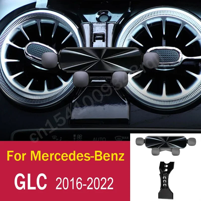 Gravity Car Phone Holder Mobile Cell Phone Support Mount for Mercedes-Benz  GLC X253 C253  2016 - 2022 Accessories