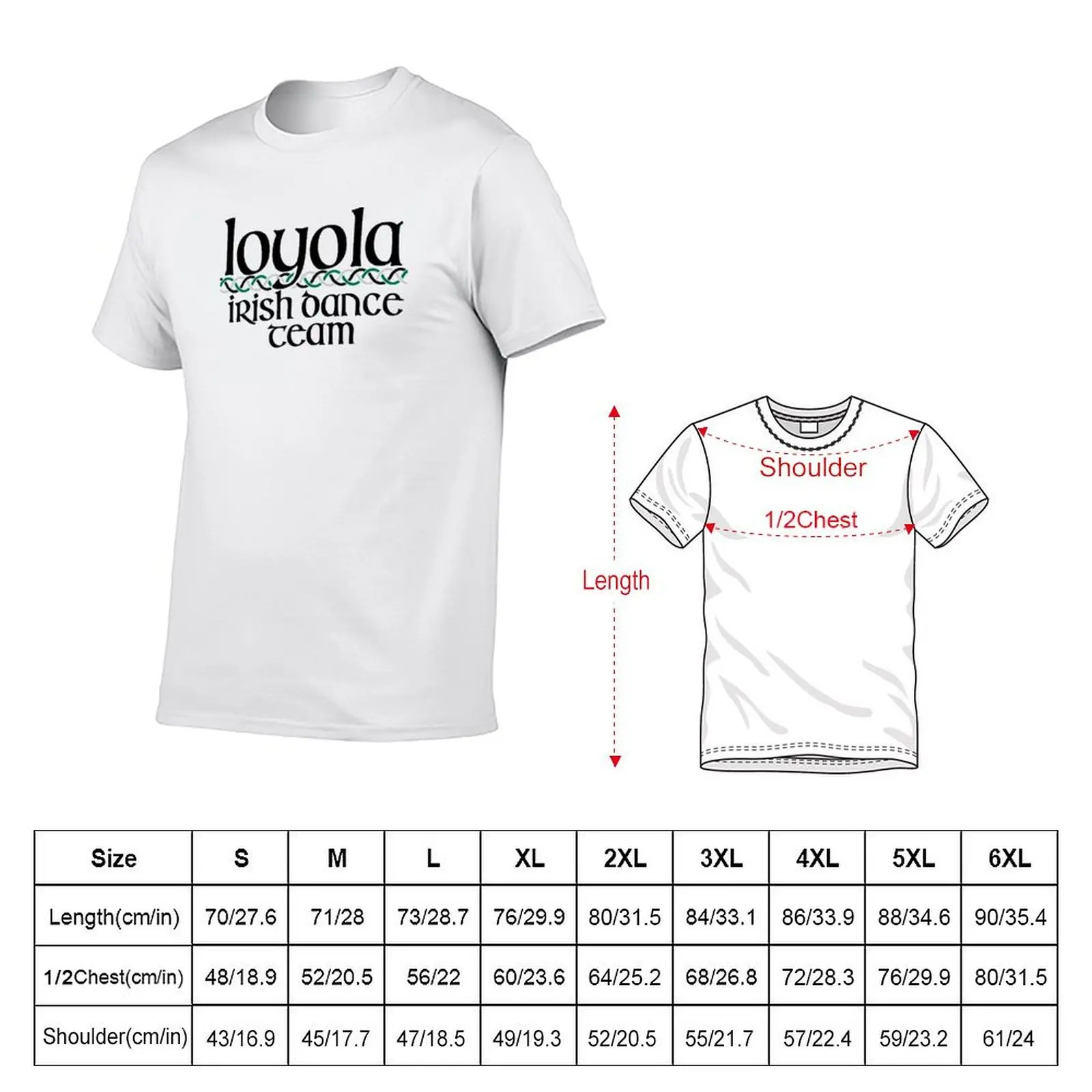 Loyola University Maryland Irish Dance Team T-Shirt t shirts designer essential t shirt t shirts for man cotton funny T-shirt view 2