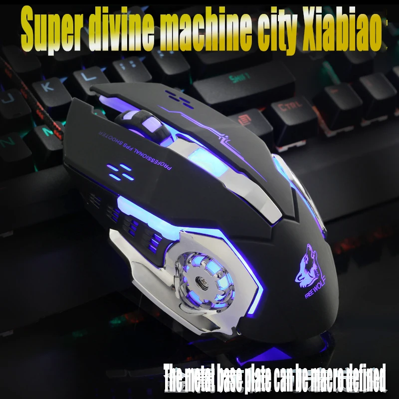 V5 USB Wired Gaming Mouse 4000 DPI LED Optical Mouse Macro Program Silent Mouse For Mechanical Keyboard PC Gaming Accessories