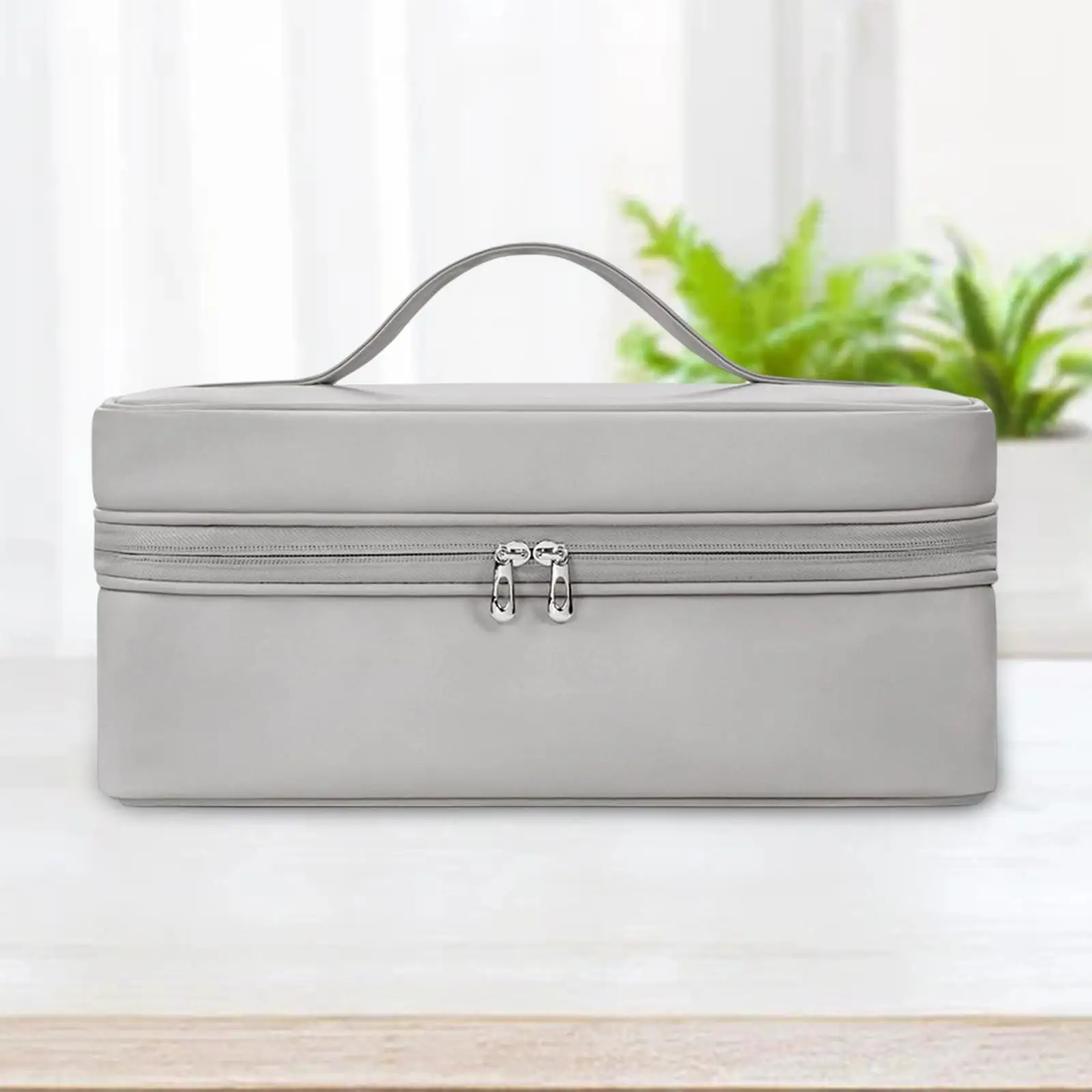 حقيبة سفر محمولة ضد الغبار وحماية مضادة للخدش وحقيبة حامل مُنظِم لأدوات فوهة مجفف الشعر دايسون