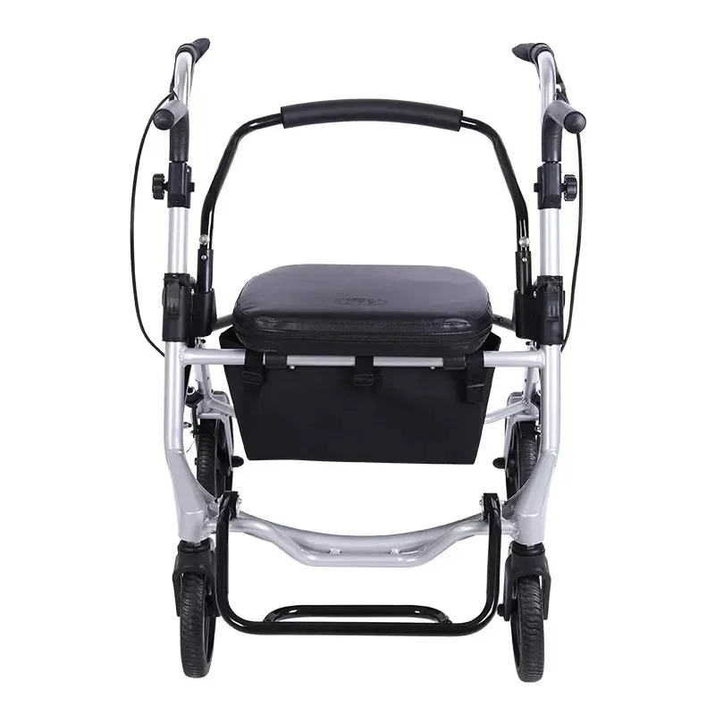 Chariot à Main Pliable observateur, Aide à la Marche à Quatre Roues