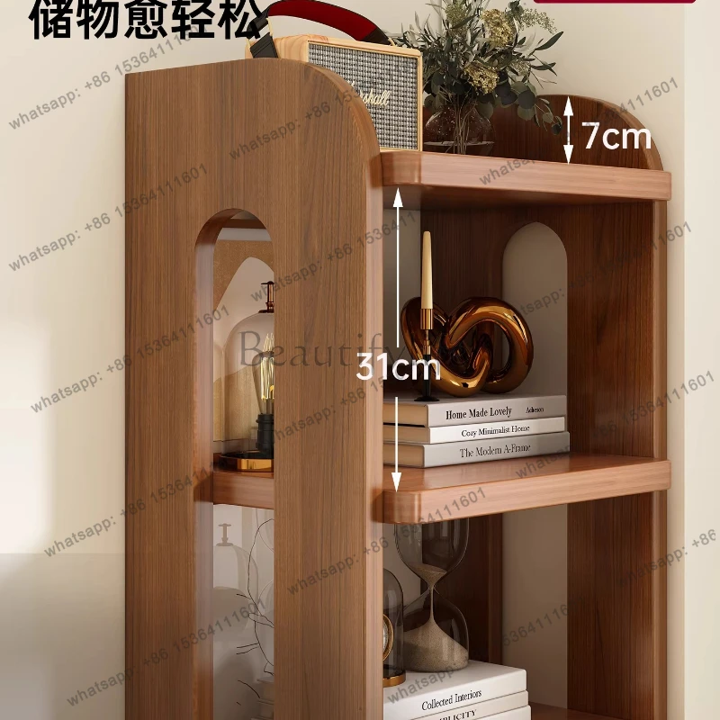 Vintage Regular Shape Bookcase Imperfect Durable Sleek Finish Bookshelf Acceptance Living Room Furniture Boekenkast XY40SJ